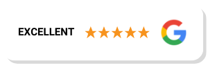 Five-star Google review rating for a kids' fitness center.